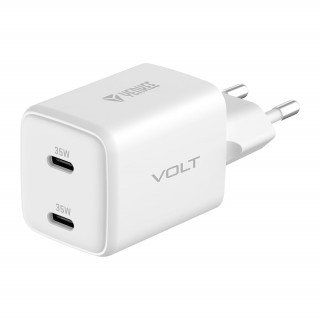 YENKEE YAC G35D Kettős USB C fali töltő 35W Mobil