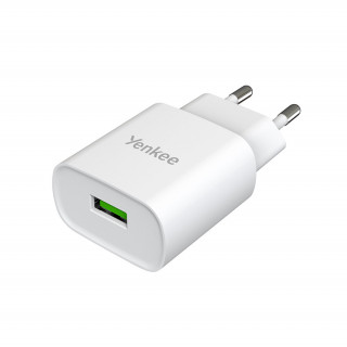 YENKEE YAC SE 223 USB töltő Quick Charge 3.0 Mobil