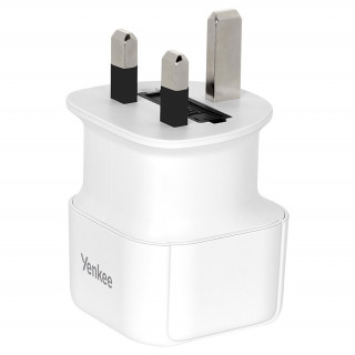 YENKEE YAT UK1 Utazási adapter EU/UK Mobil