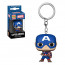 Funko Pocket Pop! Marvel New Classics - Captain America Vinyl Figura Kulcstartó thumbnail