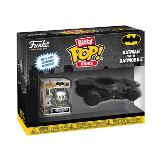 Funko Bitty Pop! Rides: DC Batman - Batman with Batmobile Vinyl Figure Ajándéktárgyak