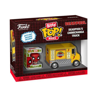 Funko Bitty Pop! Rides: Marvel - Deadpool and Deadpool's Chimichanga Truck Vinyl Figure Ajándéktárgyak