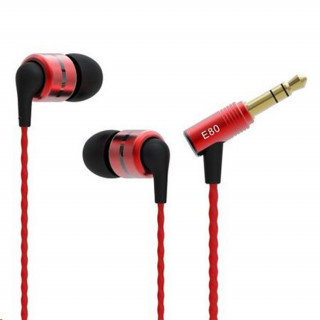 SoundMAGIC E80 In-Ear fülhallgató - Piros (SM-E80-02) Mobil