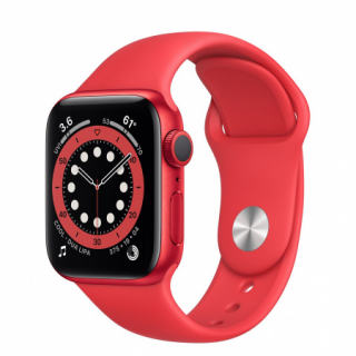 Apple Watch S6 GPS, 40mm PRODUCT(RED) Aluminium Case with PRODUCT(RED) Sport Band Mobil