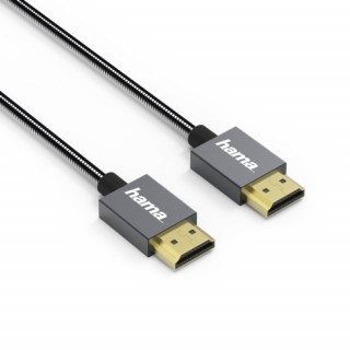 Hama 135792 HIGH SPEED HDMI KÁBEL "ELITE" ETHERNETTEL, 0.75 M PC