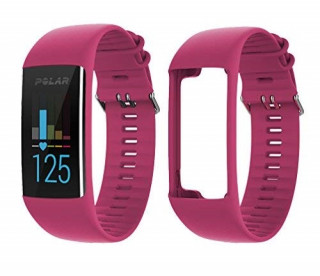 Polar A370 vízálló fitnesz óra, pink, S méret 