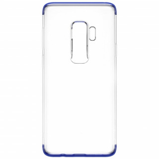 Baseus Armor szilikon hátlap, Galaxy S9+,Átlátszó/Kék Mobil