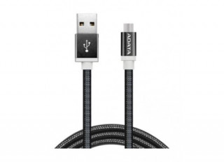 A-Data Sync and Charge USB - microUSB töltő/adatkábel 1m Black Mobil