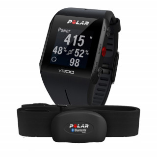 Polar V800 HR vízálló sportóra GPS-szel, fekete/fekete + ajándék kompressziós sz Mobil