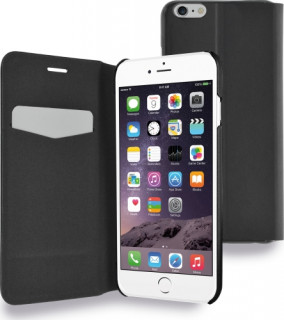 AZURI kinyitható tok ultra vékony -fekete-iPhone 6-6S 4.7col 