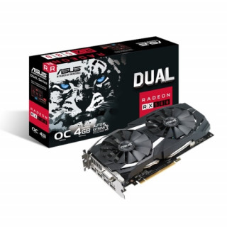 ASUS videokártya AMD DUAL-RX580-O4G 