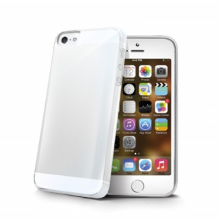 Celly iPhone SE-5S-5 TPU hátlap, átlátszó 