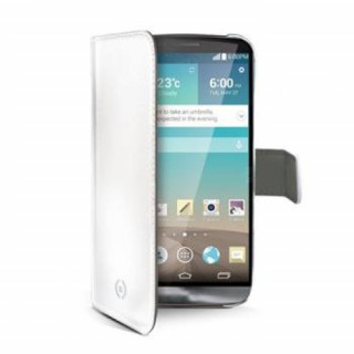 Celly LG K7 2017 book cover tok, Fehér Mobil