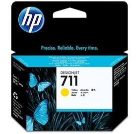 HP 711 (CZ132A) - Sárga PC