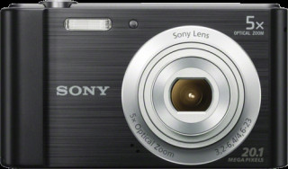 Sony DSC-W800B feket fix objektíves Cyber-shot fényképezőgép Fotó, videó