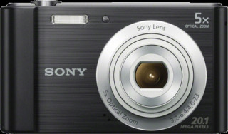 Sony DSC-W800B feket fix objektíves Cyber-shot fényképezőgép 