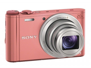 Sony DSC-WX350P pink fix objektíves Cyber-shot fényképezőgép Fényképezőgépek, kamerák
