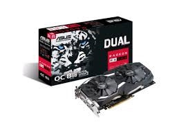 ASUS videokártya AMD DUAL-RX580-O8G PC