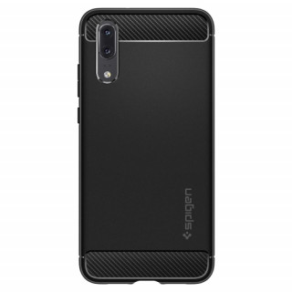 Spigen Rugged Armor hátlap, Huawei P20, Fekete 