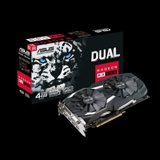 ASUS videokártya AMD DUAL-RX580-4G PC