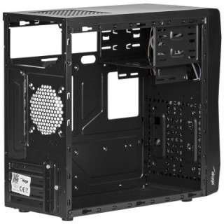 Akyga Számítógép Ház AK728BK Táp nélkül Black PC