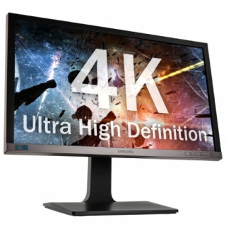 Samsung U24E850R 23,5" PLS LED monitor (UHD, HDMI, Display Port, belső táp) PC