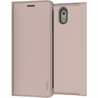 Nokia 3.1 flip cover tok, Cream 