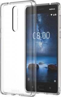 Nokia 8 szilikon hátlap, Átlátszó Mobil