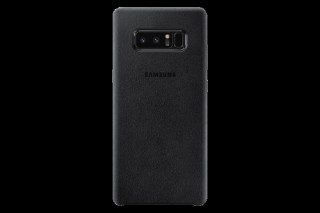 Samsung Galaxy Note 8 alcantara hátlap, Fekete 