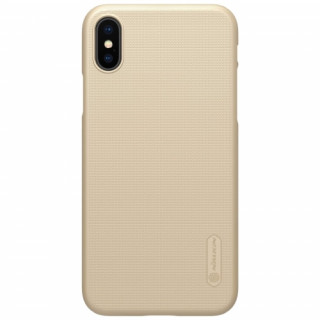 Nillkin Super Frosted iPhone XS hátlap, Arany Mobil