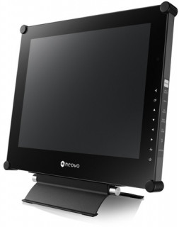 AG Neovo - X-15P Black, NeoV optikai üveg, 15", 1024x768 monitor PC