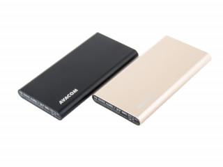 AVACOM power bank PRISMA AL-10, Li-pol cells, Capacity 10000mAh, USB-C, QC -Inpu 