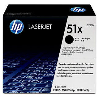 HP 51X (Q7551X) - Fekete, nagy kapacitású PC