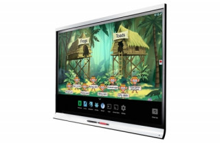 SMART Board 6065 interaktív érintős kijelző, 65" képátló, 16:9 képarány, 4K UHD 