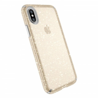 Speck Presidio Glitter hátlap, iPhone XS, Arany Mobil