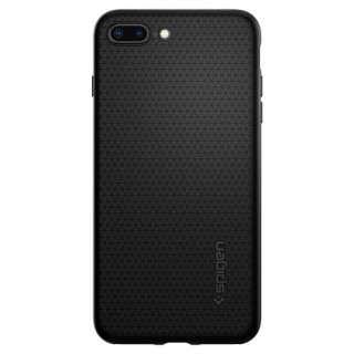 Spigen Liquid Air Armor hátlap,iPhone 8/7+, Fekete Mobil