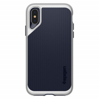 Spigen Neo Hybrid hátlap, iPhone XS, Satin Silver Mobil