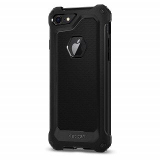 Spigen Rugged Armor Extra hátlap,iPhone 8/7, Fekete Mobil