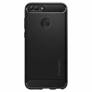 Spigen Rugged Armor hátlap, Huawei P Smart, Fekete 