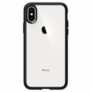 Spigen Ultra Hybrid hátlap, iPhone XS, Fekete 