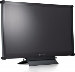 AG Neovo - X-24 LED Black, NeoV optikai üveg, 23.6" FHD monitor PC