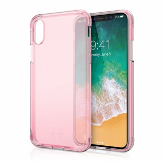 ITSKINS ZERO GEL.Apple iPhone X ütésálló tok- 1méteres esésig véd, light pink 