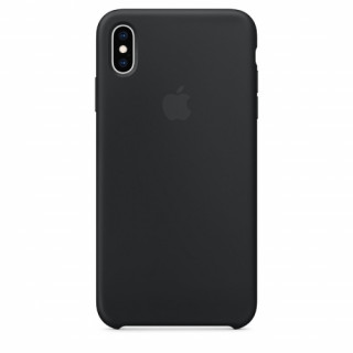 Apple iPhone XS Max szilikon hátlap, Fekete Mobil