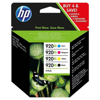 HP C2N92AE 920XL színes és fekete nagykapacitású tintapatron csomag PC