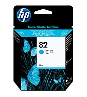 HP 82 (CH566A) - Ciánkék 28ml PC