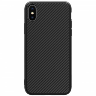 Nillkin Eton iPhone X hátlap, Fekete Mobil