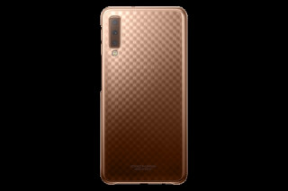 Samsung Galaxy A7 (2018) hátlap, Arany 