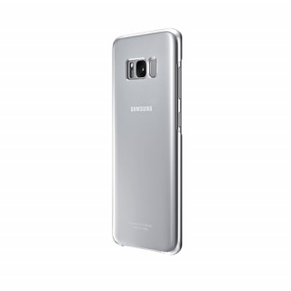 Samsung Galaxy S8 plus clear cover tok, Ezüst Mobil