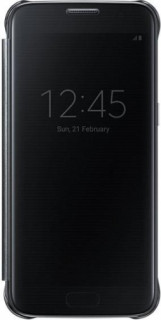 Galaxy S8 plus clear view cover tok, Fekete 