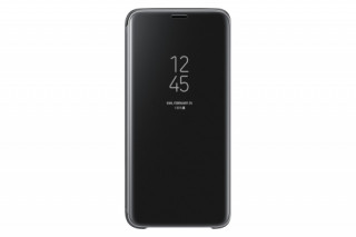 Samsung Galaxy S9 clear view cover tok, Fekete 